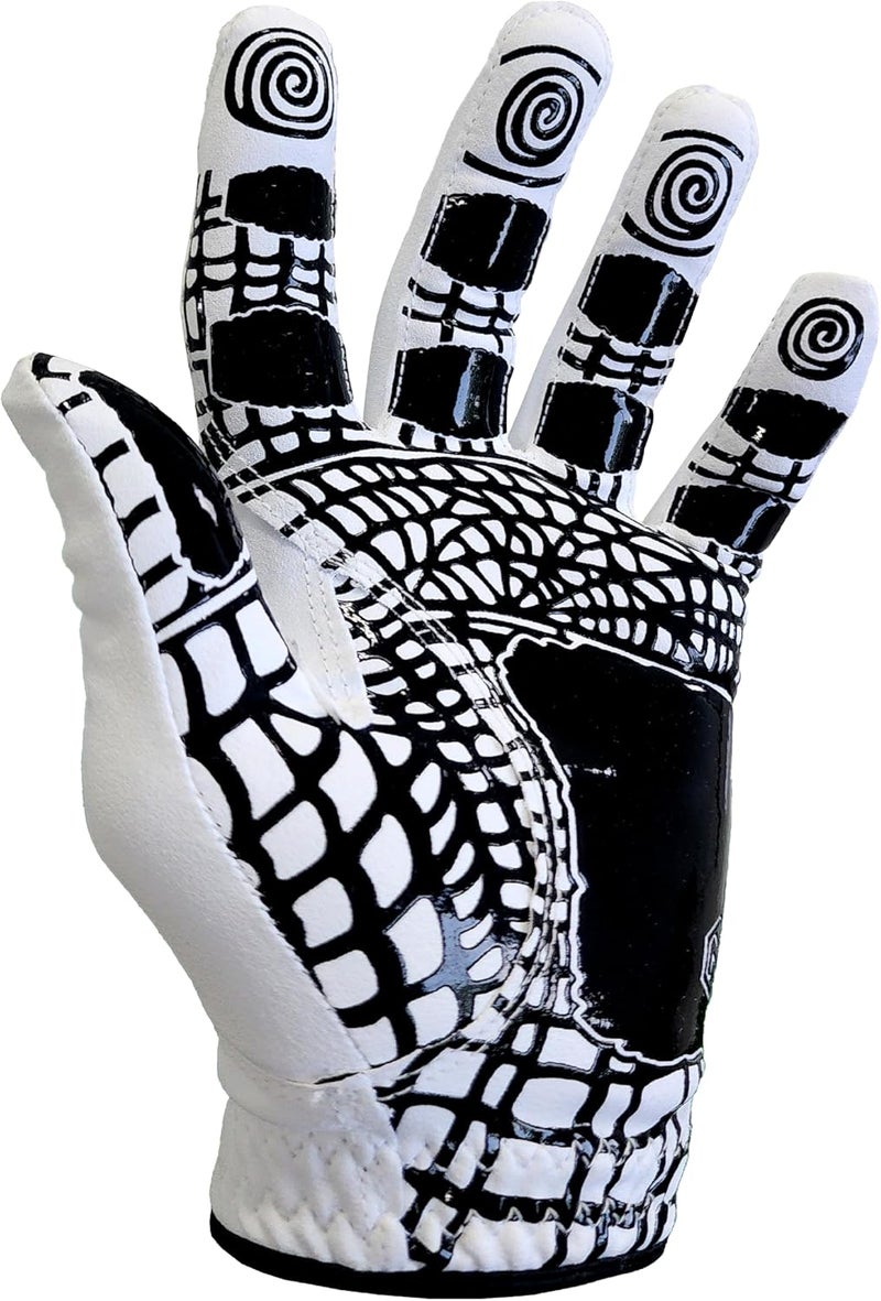 MONKEY GRIP Golf Glove Premium Synthetic Nonslip Spider Grip Tacky All Weather Slice Killer No Twist Left Hand - Image 1